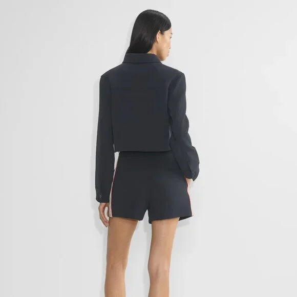 Aritzia - Little Cropped Jacket in Navy - Wilfred - Small - Picture 2 of 4